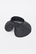 Load image into Gallery viewer, AURA BLACK VISCOSE HAT