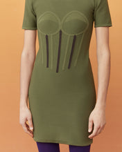 Load image into Gallery viewer, BERNADETTE GREEN DRESS