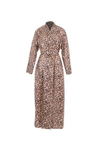Load image into Gallery viewer, CASSANDRA BISCUIT ANIMALIER GOWN
