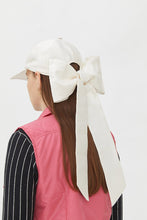 Load image into Gallery viewer, KIMBER WHITE MOIRE&#39; HAT