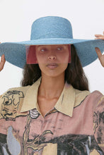 Load image into Gallery viewer, LUNARIA B LIGHT BLUE HAT
