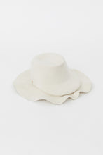 Load image into Gallery viewer, MARZIA WHITE WOOL HAT