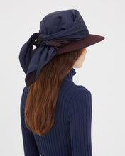 Load image into Gallery viewer, EUGENIA MIDNIGHT BLUE HAT